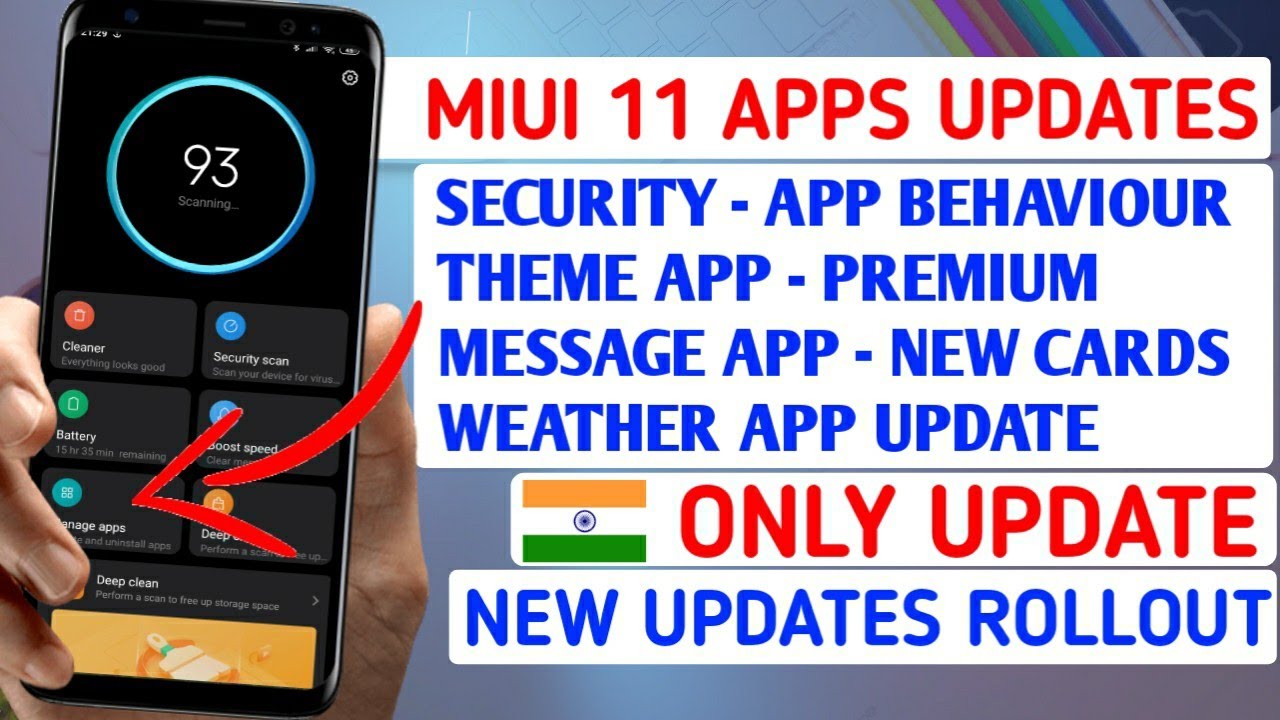 MIUI 11 SYSTEM APP UPDATES, SECURITY APP BEHAVIOUR | THEME APP PREMIUM | MESSAGES APP | WEATHER APP