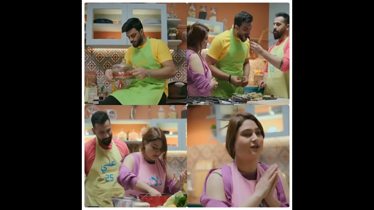علي ليو ياكل دولمه من ايد دلال كريم وحسين فلك يصير المقدم / عراق ايدول iraq idol