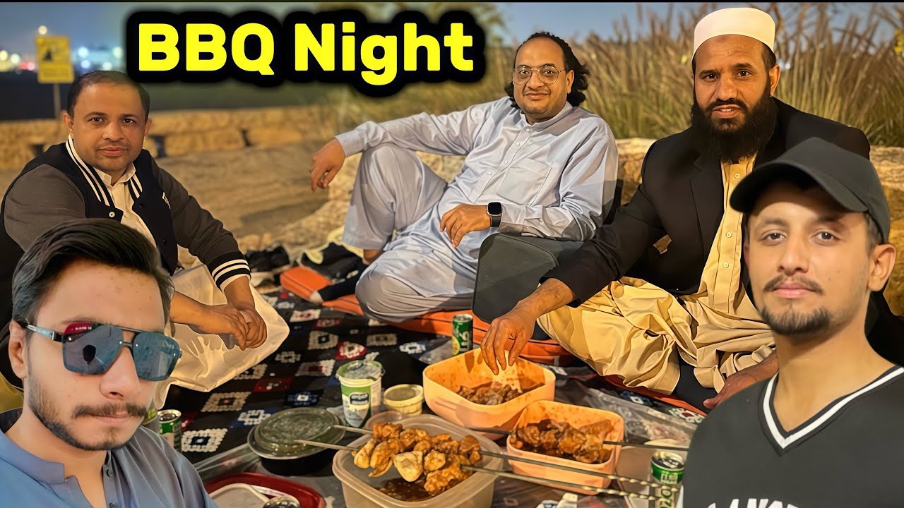BBQ Night at Wadi e Namar Riyadh 🇸🇦 | Friends Hangout, Cooking  #foryou #riyadhseason 