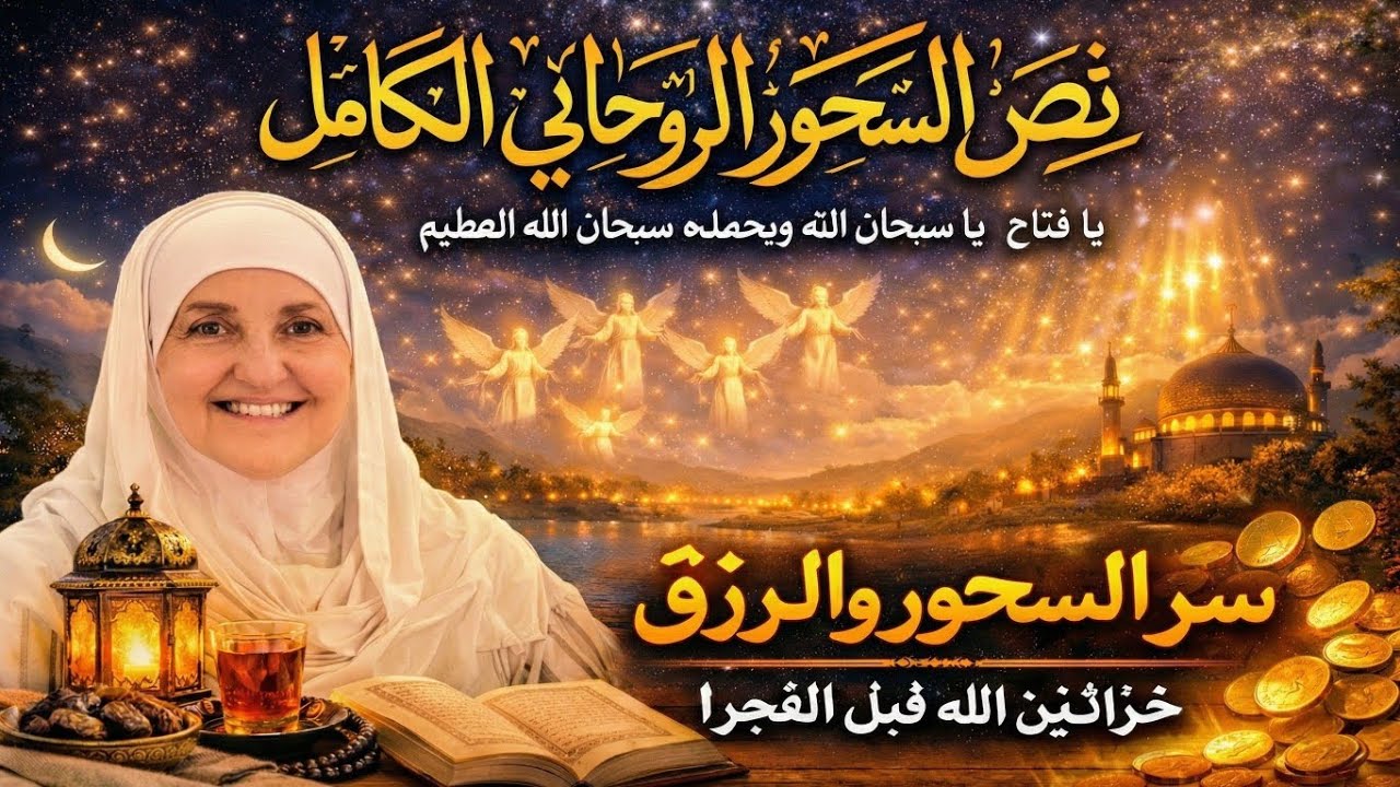 سرّ السحور الذي يفتح أبواب الرزق قبل الفجر | 3 أعمال تغيّر حياتك في رمضان