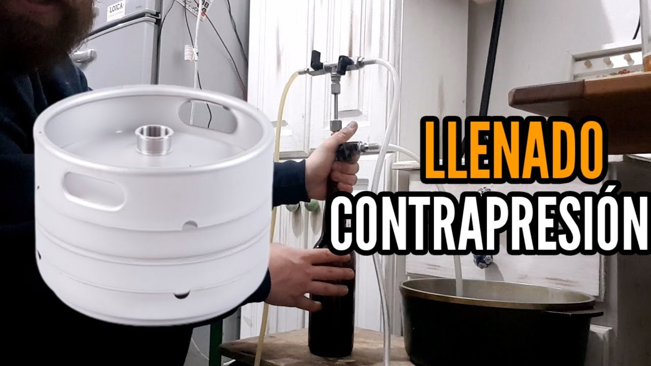 LLENADO CONTRAPRESIÓN Para Embotellar CERVEZA ARTESANAL | La Birra Nostra