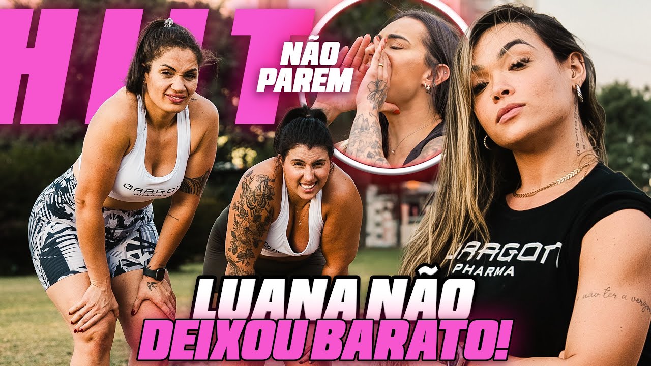 HIIT PARA EMAGRECER COM LUANA MENDES | QUEIME CALORIAS ATÉ 48H APÓS ESSE TREINO