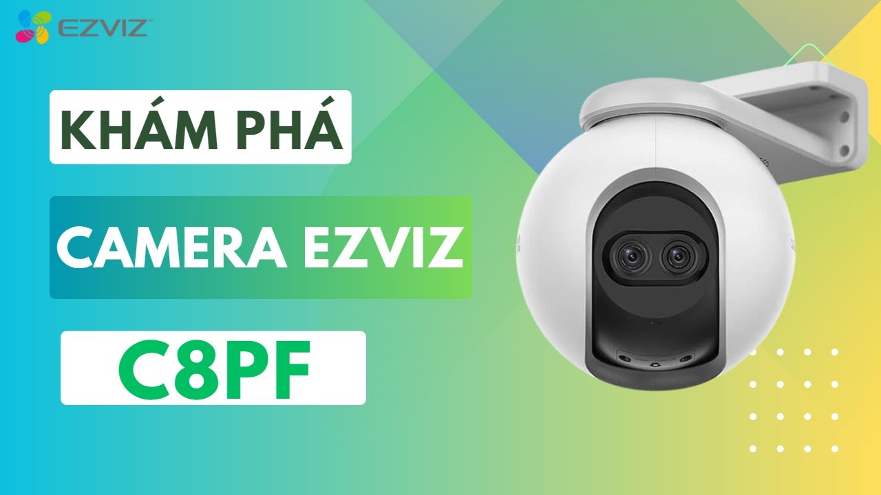 Khám Phá Camera EZVIZ C8PF FULL HD 1080P XOAY 360, Dùng Ngoài Trời So Sánh Với C8c và C8w