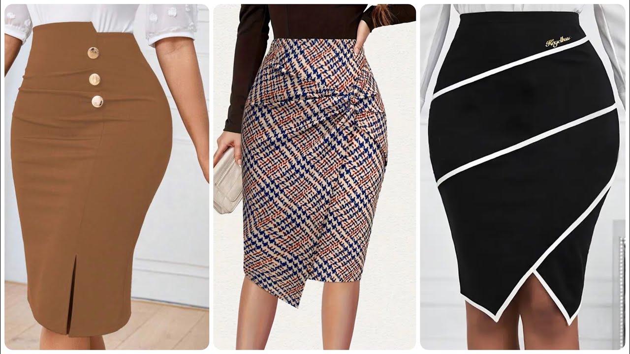 Bonita Colección de FALDAS para el vestir Diario //moda MUJER 