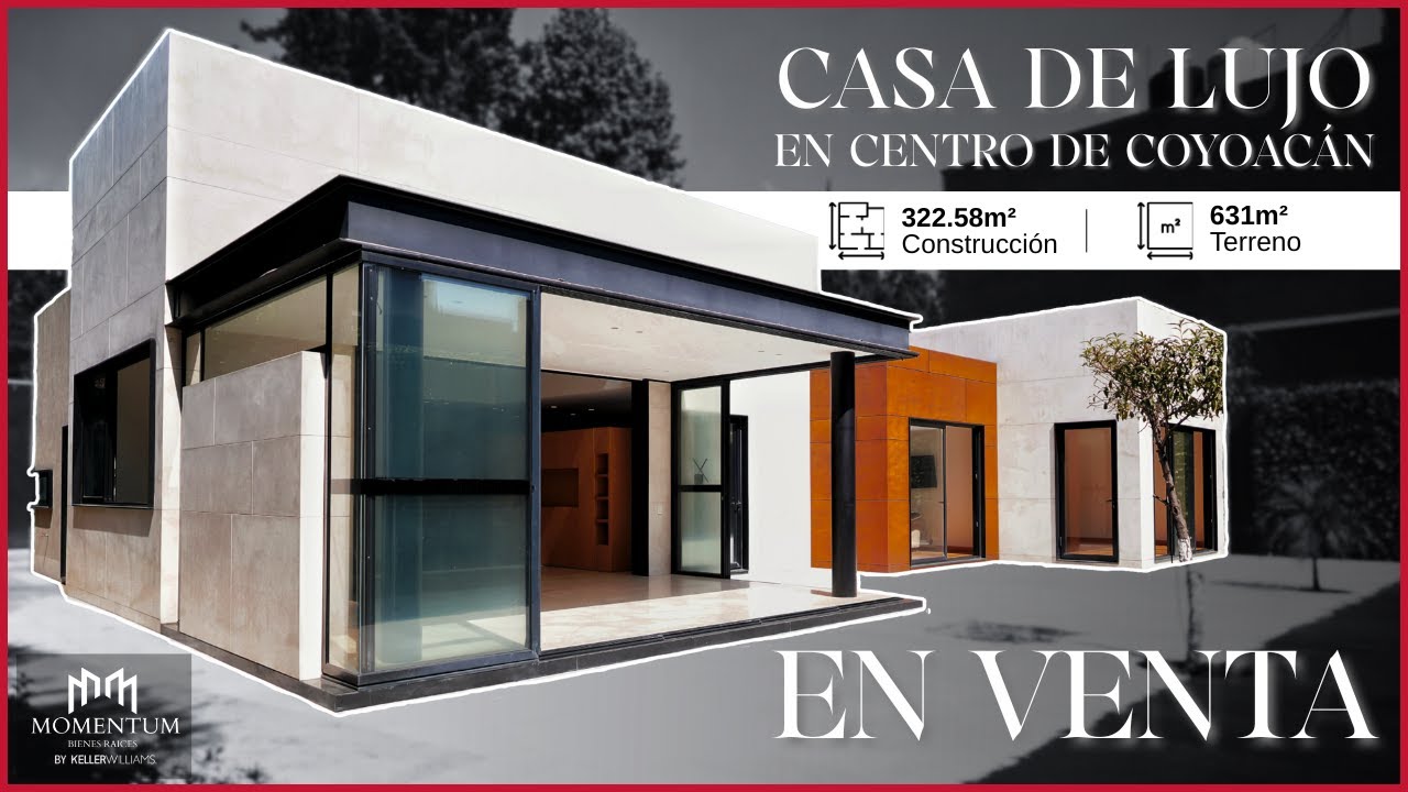 Casa MODERNA PREMIUM en VENTA en COYOACAN.