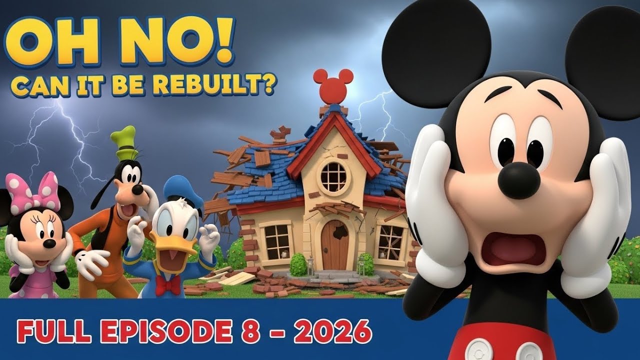 Oh No! Mickey’s Clubhouse Is Gone… Can It Be Rebuilt? | Full Episode 8
