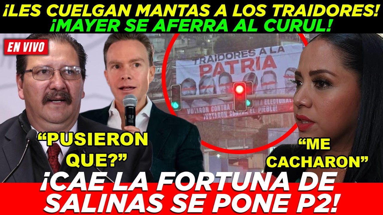 SE PONE BRAVA CLAUDIA !! TRAIDORES TEMEN POR SU VIDA, MAYER LLORA POR SU CURUL, SALINAS SE PONE P2