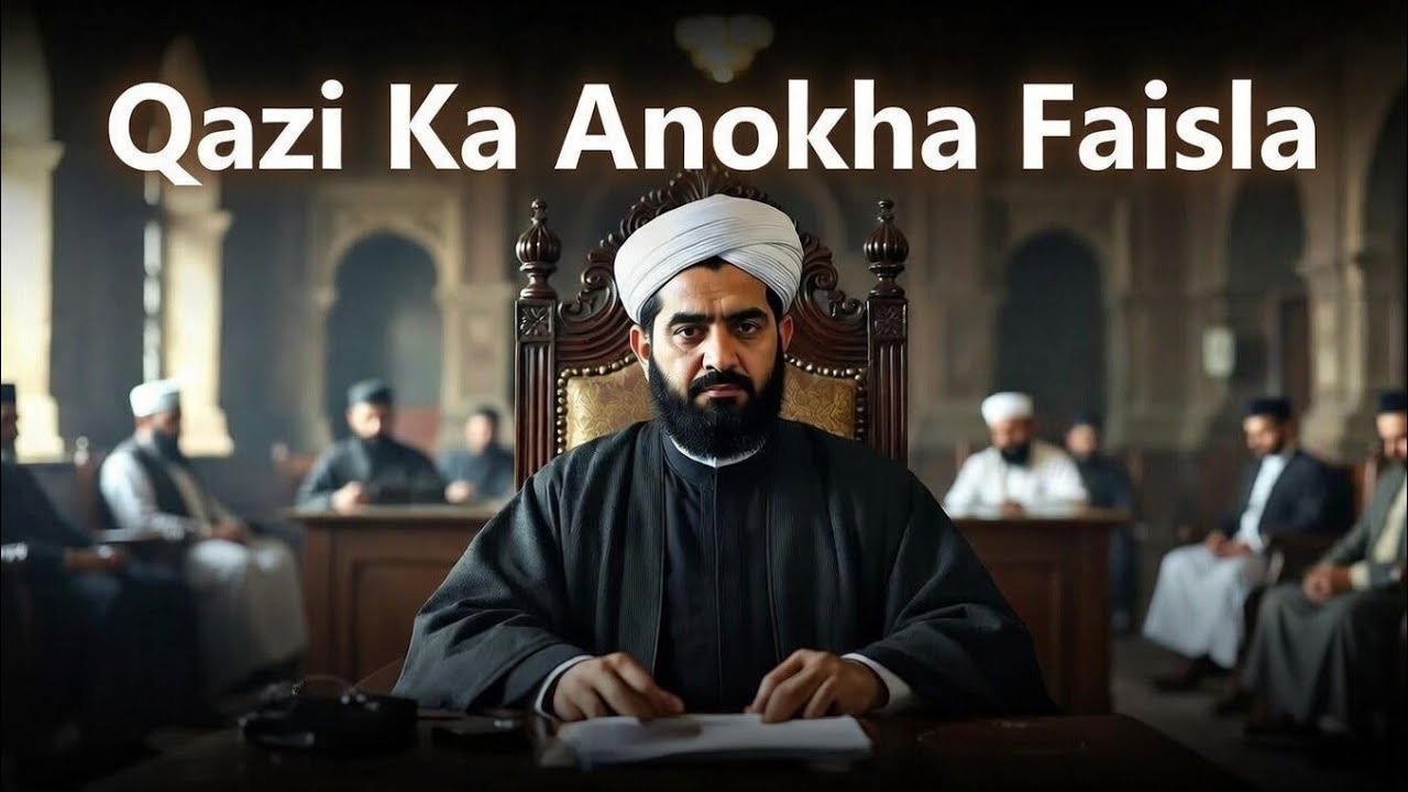 Qazi Ka Anokha Faisla | Mushkil Muqadma Asani Se Hal Hua | Sabaq Amoz Kahani