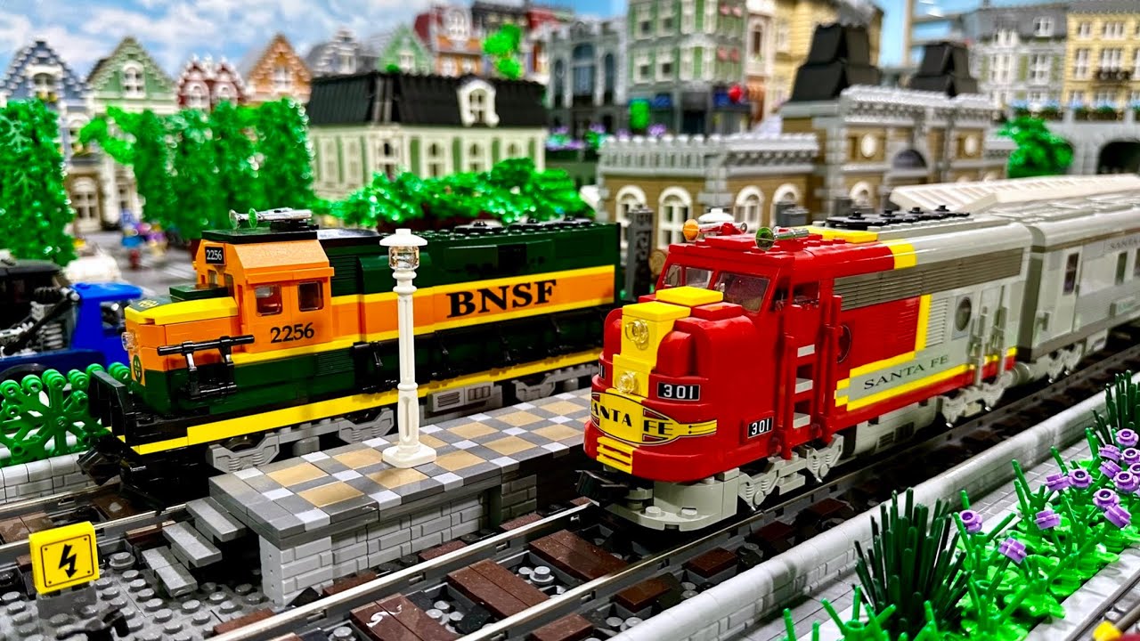 Seltene LEGO-Z&uuml;ge gekauft | Erste Fahrtests in der LEGO Stadt!