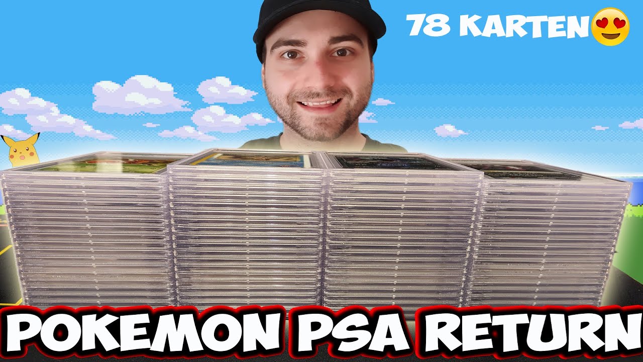 1500€ in Gradingkosten💸Mein GRÖßTER POKEMON KARTEN PSA RETURN😍