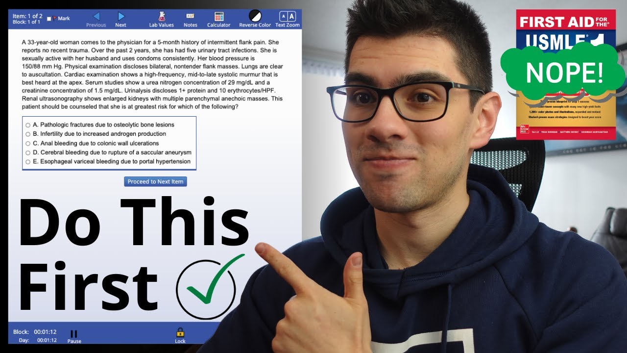 The Case for Qbanks BEFORE Books/Videos (USMLE)
