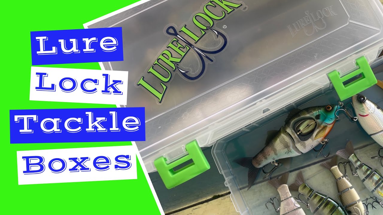Better Tackle Storage with Lure Lock- Gel liner boxes to protect your gear