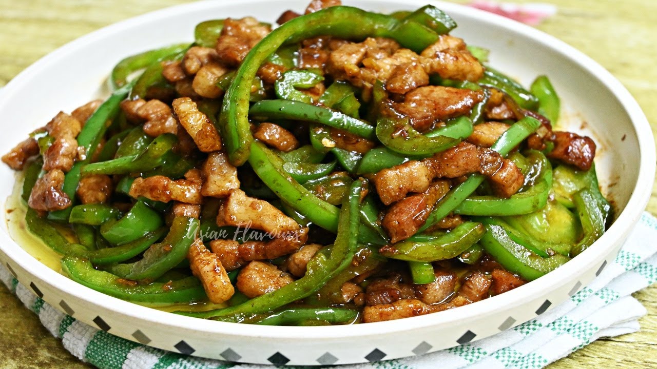 PORK AND PEPPER STIR FRY | ASIAN FLAVOURS