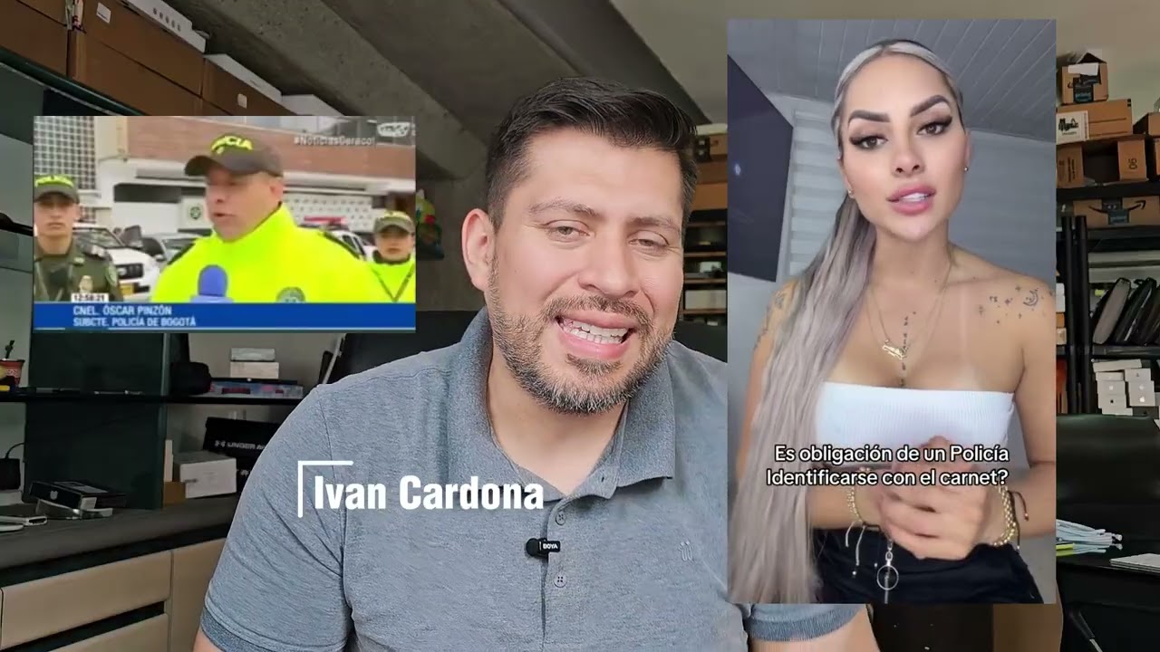 ¿Es obligación del policía mostrar el carnet? 