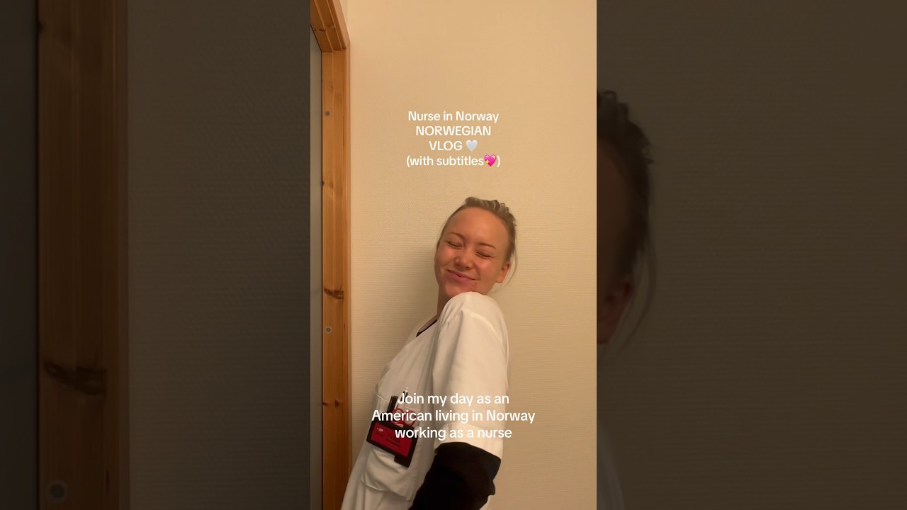 Norwegian nurse vlog🤍 #norway #norwegian #vlog #nursevlog #nurse #livinginnorway #expats #fyp