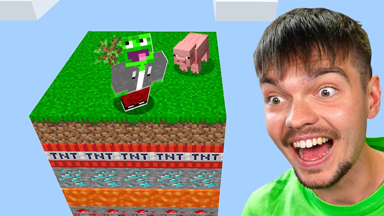MINECRAFT ale ŚWIAT MA LOSOWE WARSTWY na JEDNYM CHUNKU!