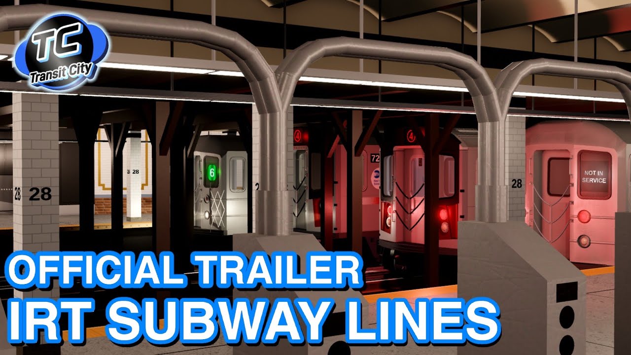 Roblox | IRT Subway Lines — Официальный трейлер