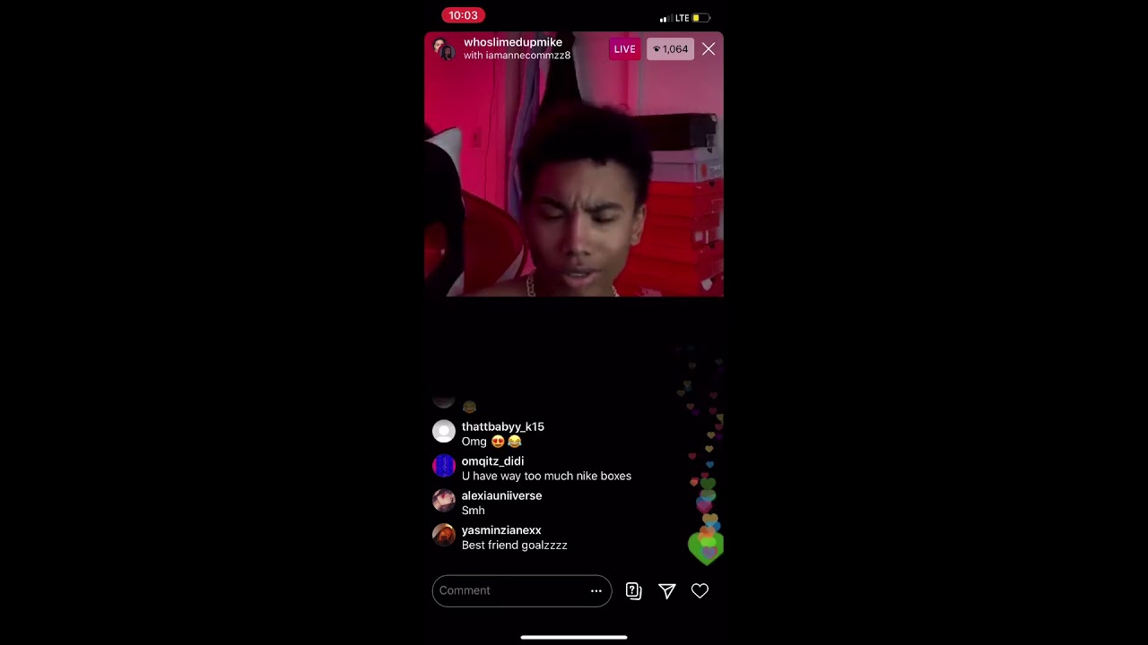 DaddyMike on IG live *ft Anne and Megan *💕