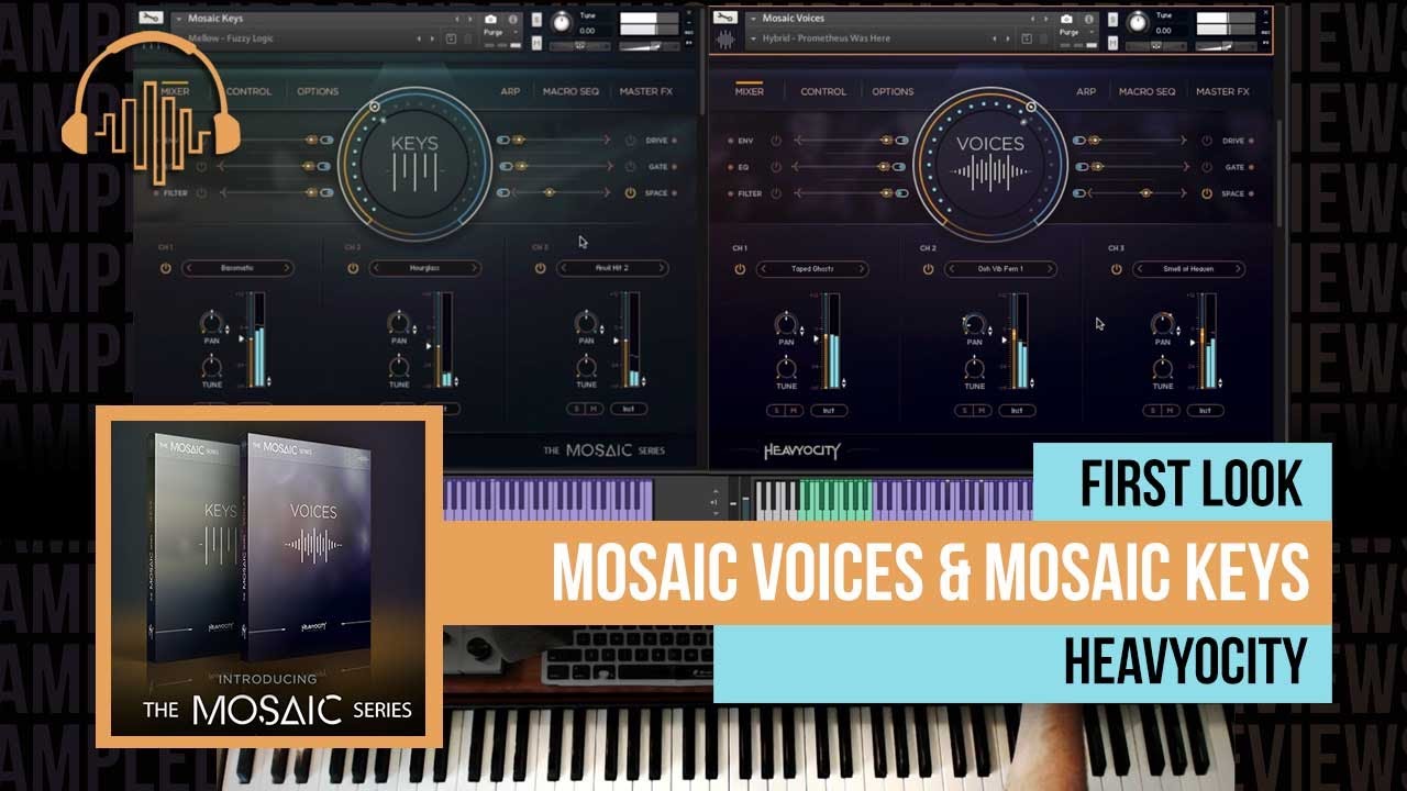 First Look: Mosaic Voices and Mosaic Keys by Heavyocity
