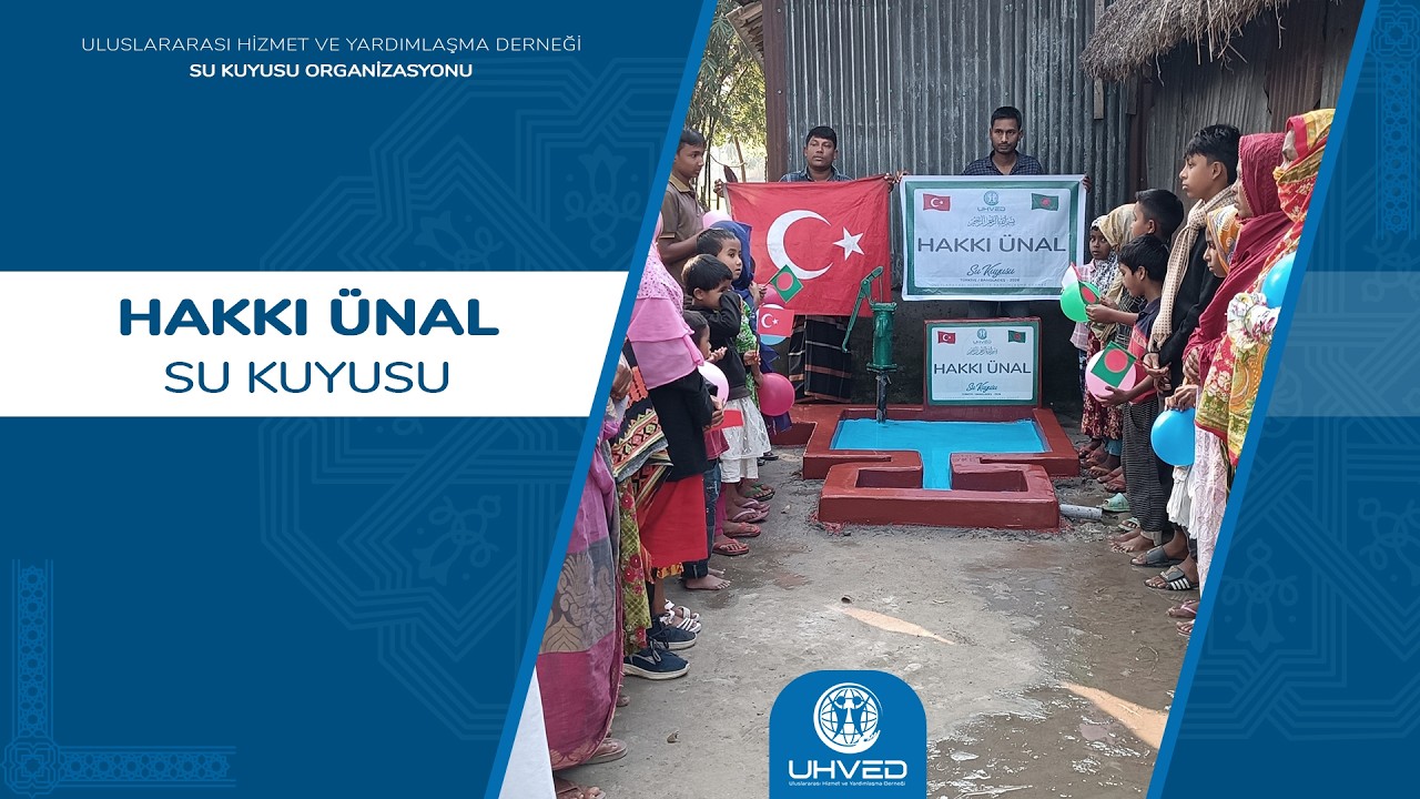 Hakkı Ünal Su Kuyusu - (Bangladeş) | UHVED #bangladeş #sukuyusu #uhved