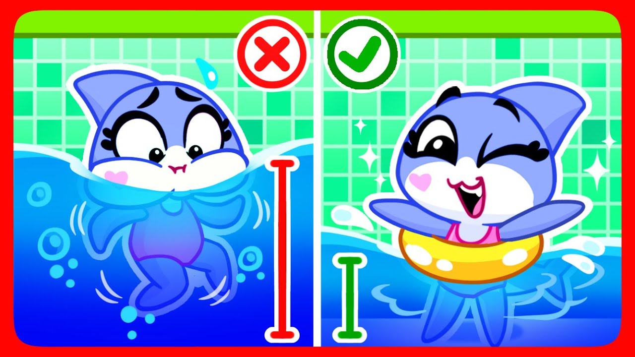 Pool Safety Rules for Kids 🏊‍♂️ Safety Cartoons & Nursery Rhymes By Toonzey Friends