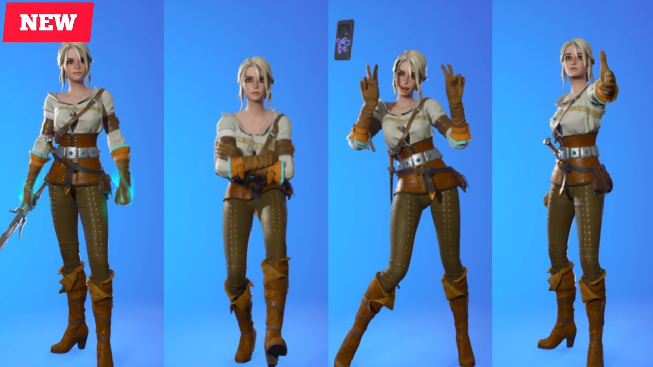 Ciri joins Fortnite: Unveiling the Iconic Skin with Glorious Dances and Emotes!