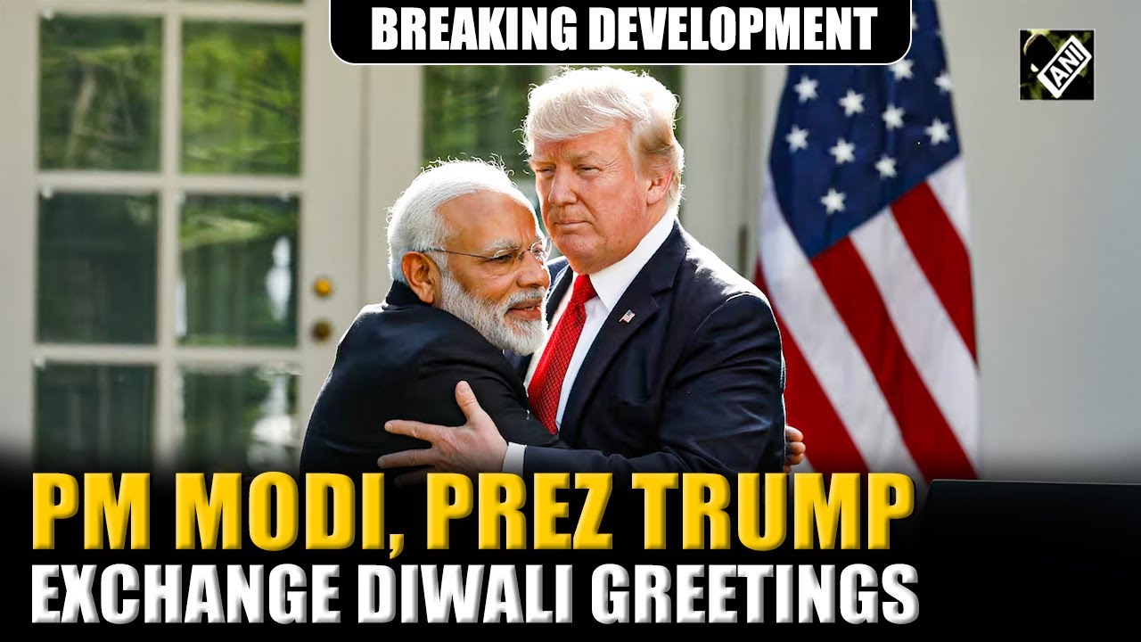 BREAKING: US President Trump makes Phone call to India&rsquo;s PM Modi for Diwali Wish
