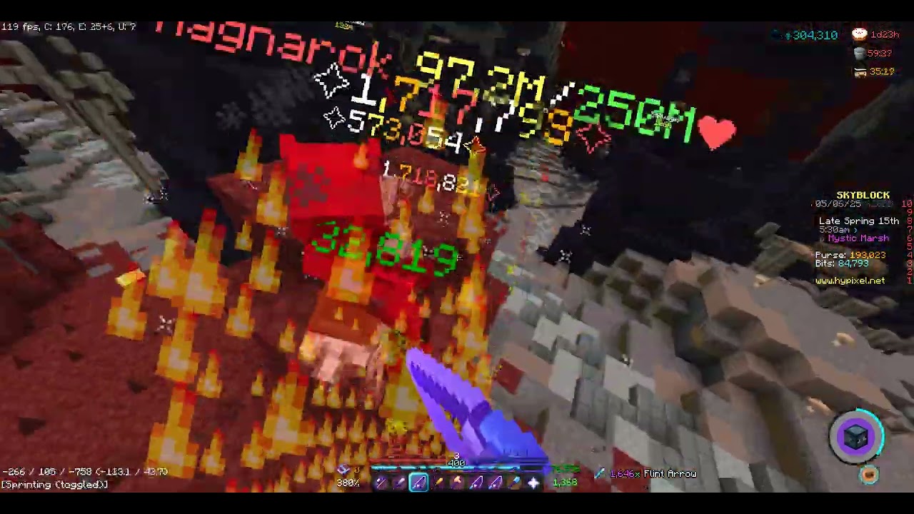 Minecraft | Hypixel Skyblock | 3rd ragnarok