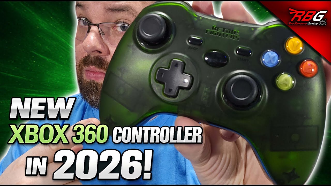 A Brand-New Xbox 360 Controller in 2026! | Retro Fighters Hunter 360 Unboxing & Test