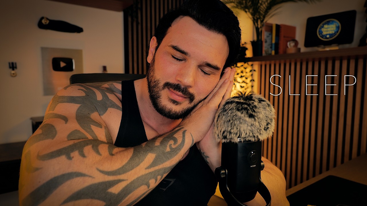 ASMR Засыпание под приятные звуки (Засыпание на 25:38)