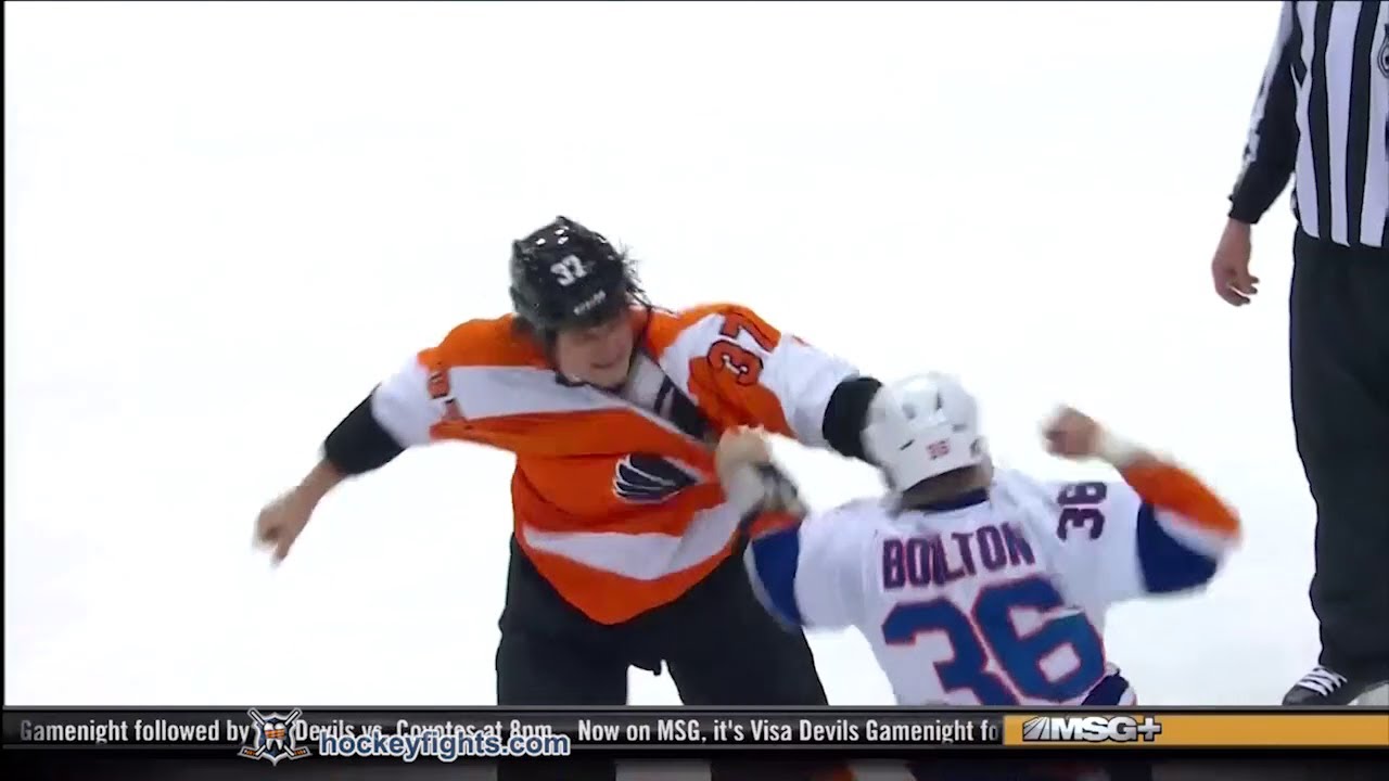 Eric Boulton vs Jay Rosehill Jan 18, 2014