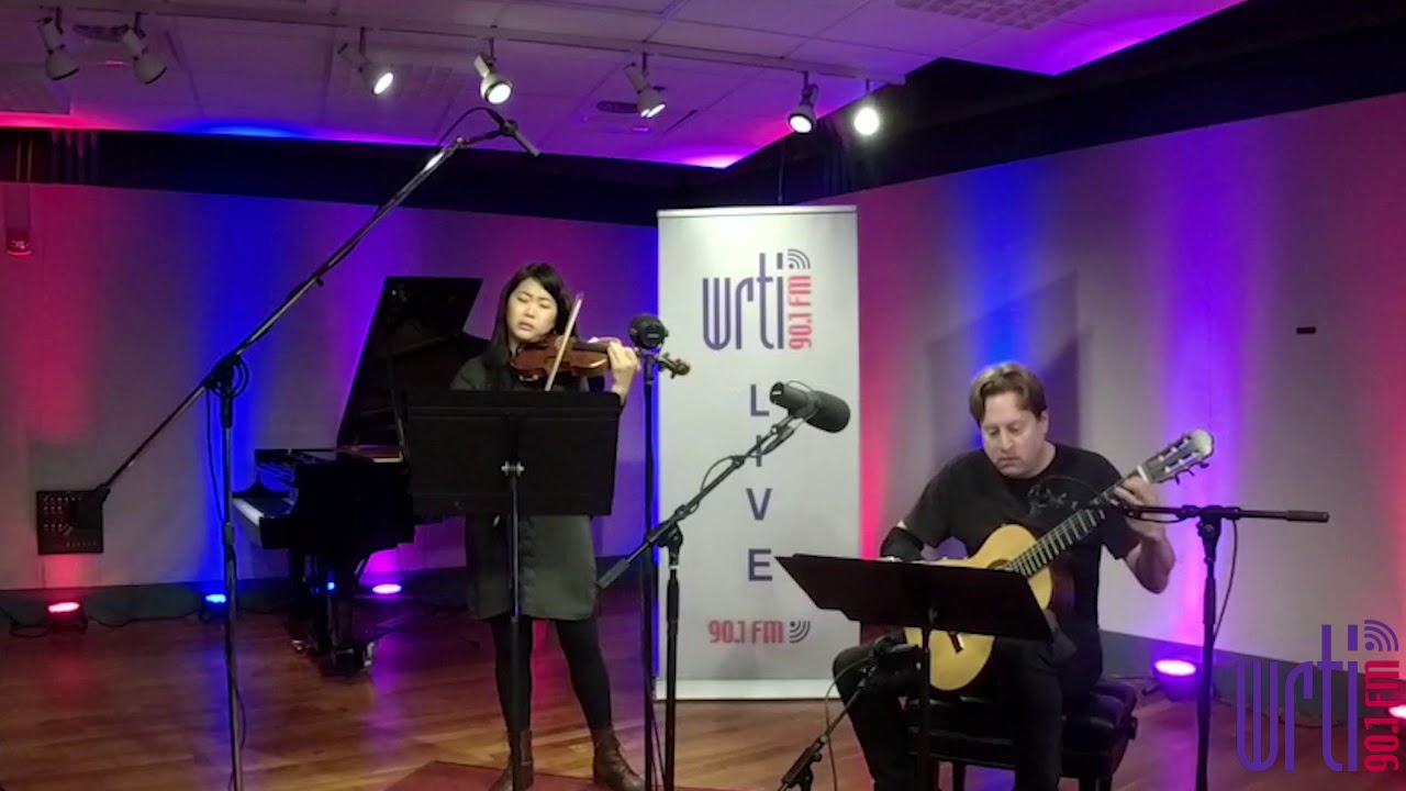 Live from the WRTI 90.1 Performance Studio: Jason Vieaux & Kristin Lee play Paganini's Cantabile
