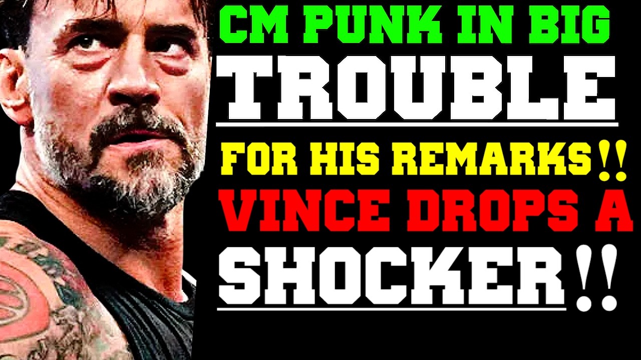 WWE News! McMahon Does the Unheard Of! CM Punk In Trouble! Trick Williams’ Surprise Mania Opponent!
