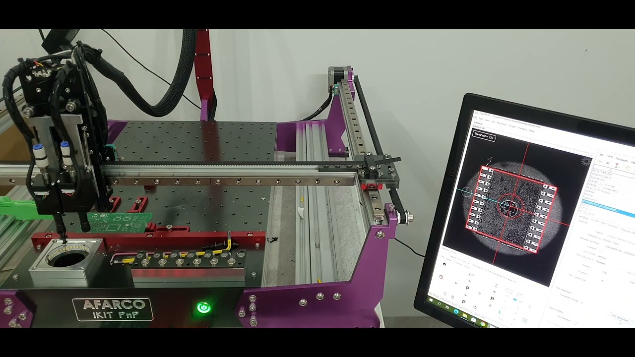 AFARCO iKIT PnP test Bottom vision TSOP20 | OpenPnP