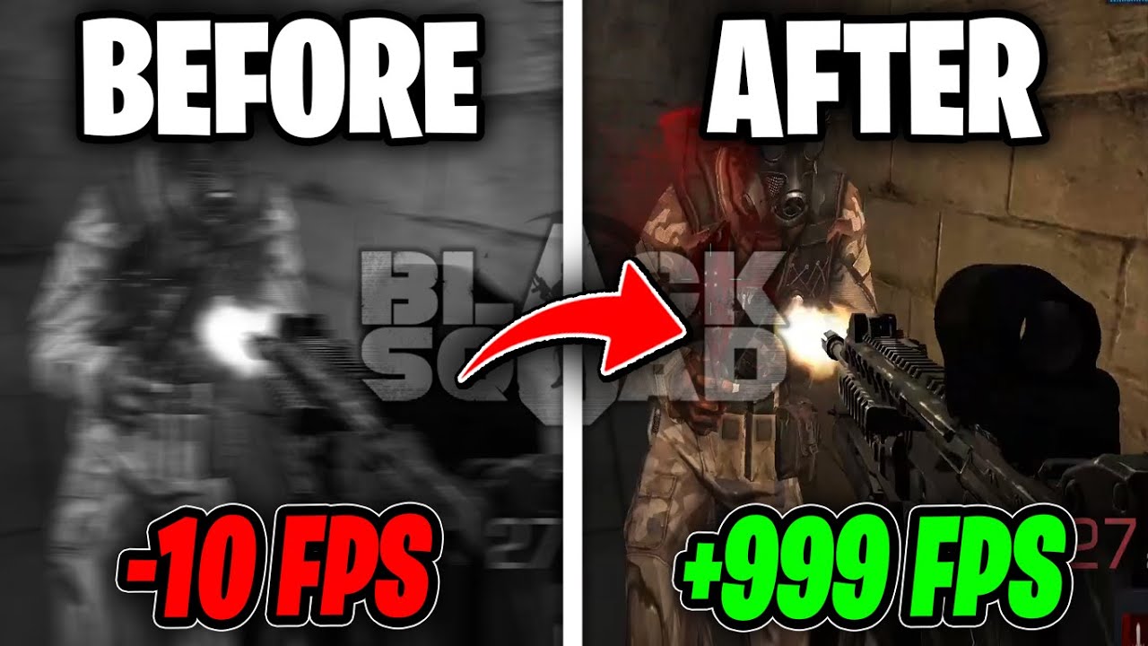 BLACK SQUAD LOW END PC LAG FIX