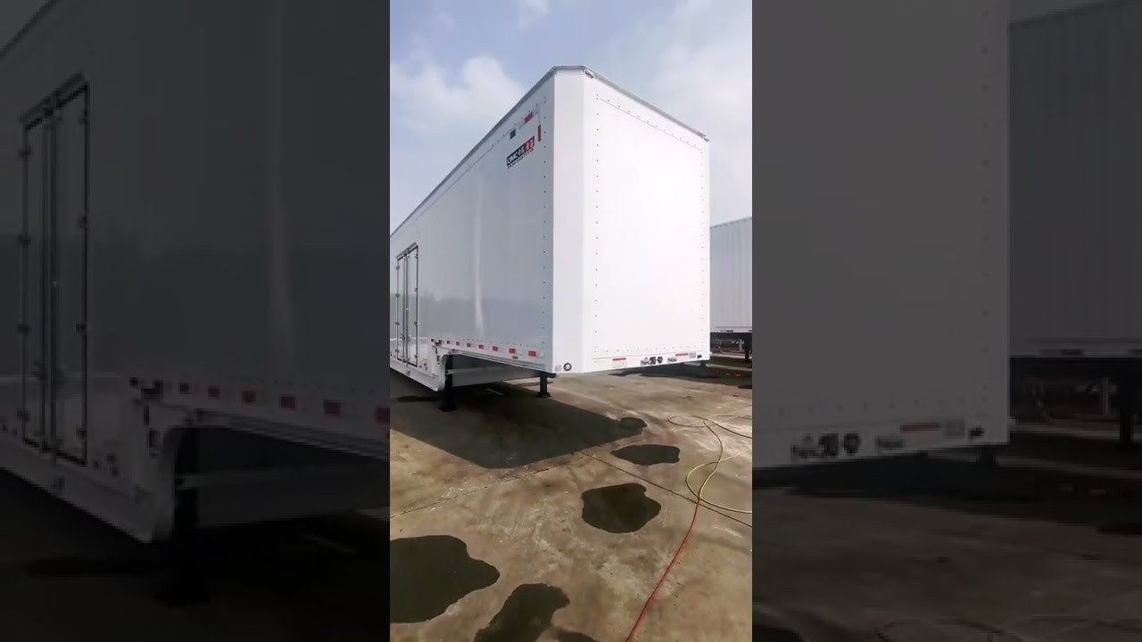 New Design Dry Van Trailer