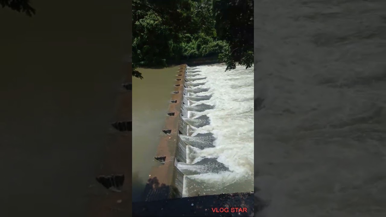 Panakkad Chamakayam barrage    മലപ്പുറം പാണക്കാട് ചാമക്കയം തടയിണയിൽനിന്നും ഒരു മനോഹര കാഴ്ച