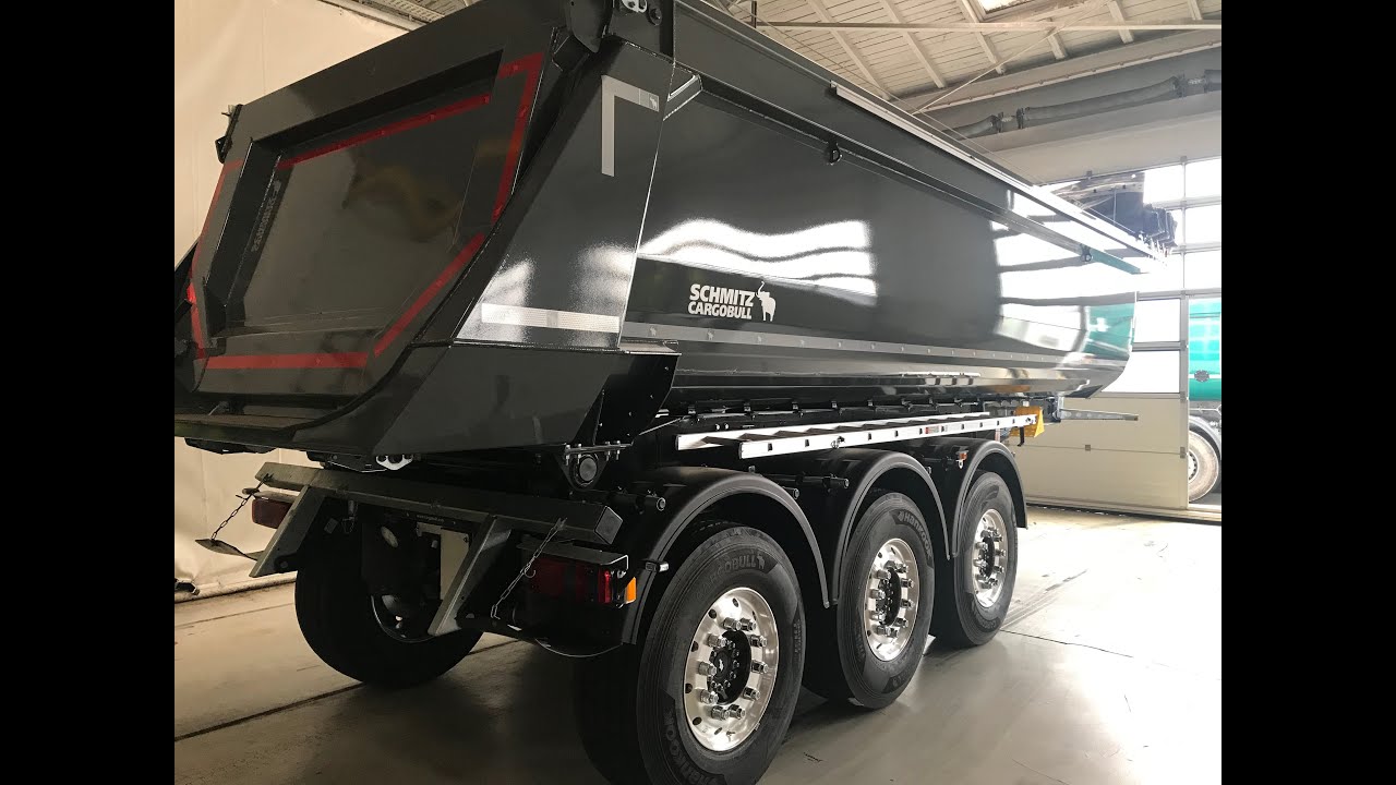 Prezentacja - stalowa wywrotka SCHMITZ Cargobull SKI SR, dach elektryczny, model 2021, Gotha