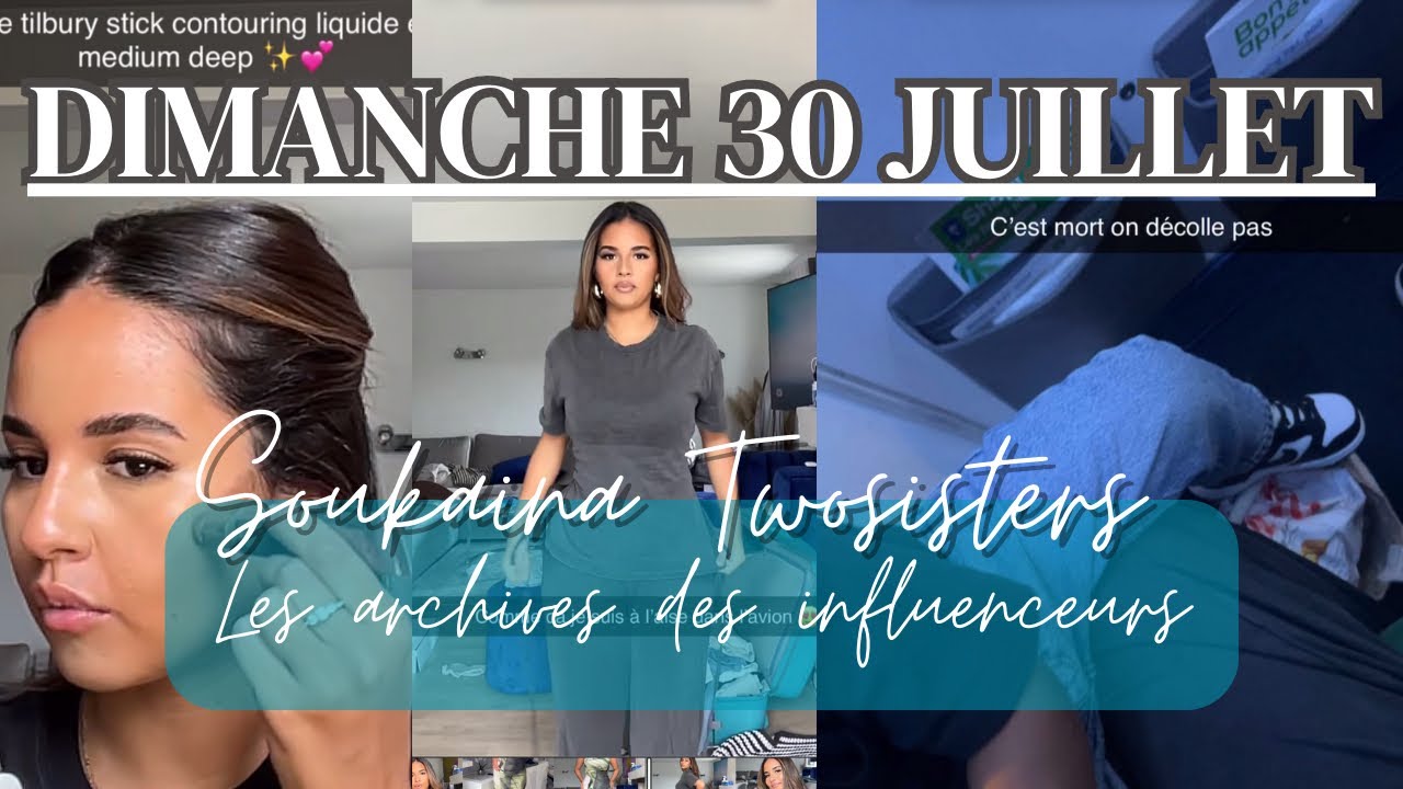 Soukaina Twosisters 🇲🇦 Story du dimanche 30 Juillet 2023 [30/07/2023]