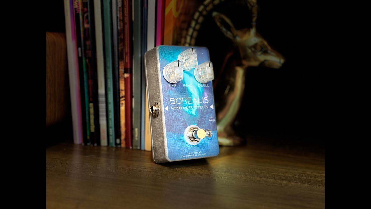 Noisemaker Effects Borealis Echo/Delay Effect Pedal Demo