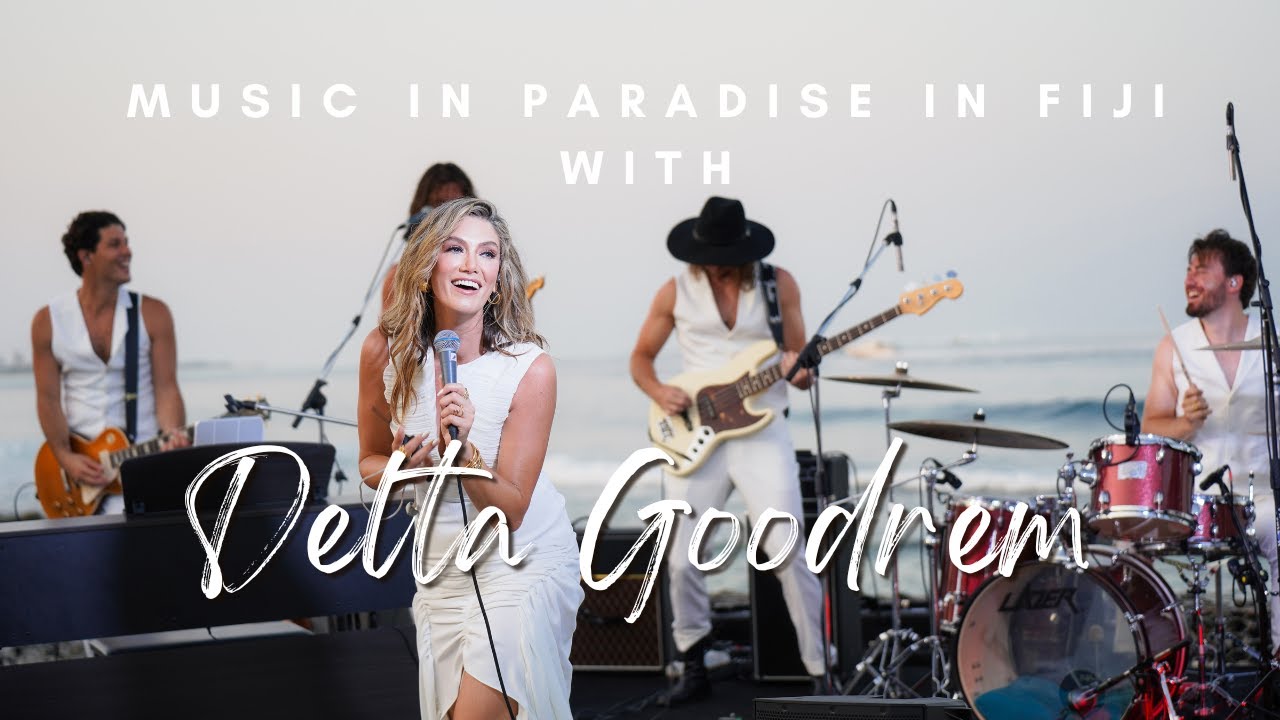 Delta Goodrem’s Private Beach Party in Fiji: March 2025