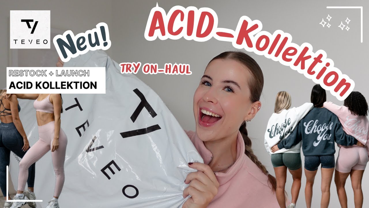 UNNÖTIG?! Neue Farben der ACID Kollektion 🤯 I TEVEO TRY-ON-Haul II Noelle Heartens 💗