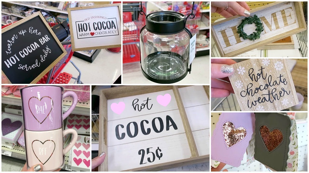 Target Dollar Spot Shop With Me - Valentine's Day Decor, Farmhouse Decor & More