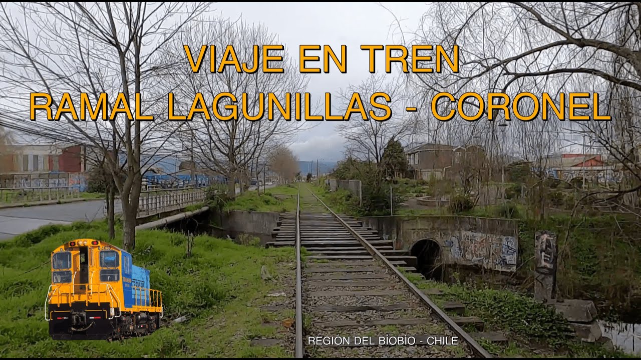 [Cabride] Viaje en tren Ramal industrial Lagunillas - Coronel (Chile).