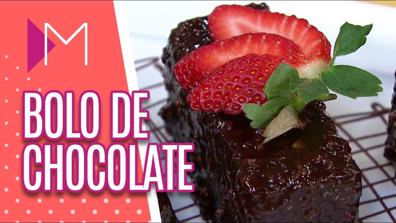 Bolo de chocolate em pedaços - Mulheres (29/05/2020)