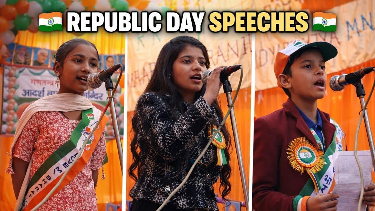 Republic Day Speeches 2026 | Republic Day Celebrations 2026 | Adarsh Baal Vidya Mandir School