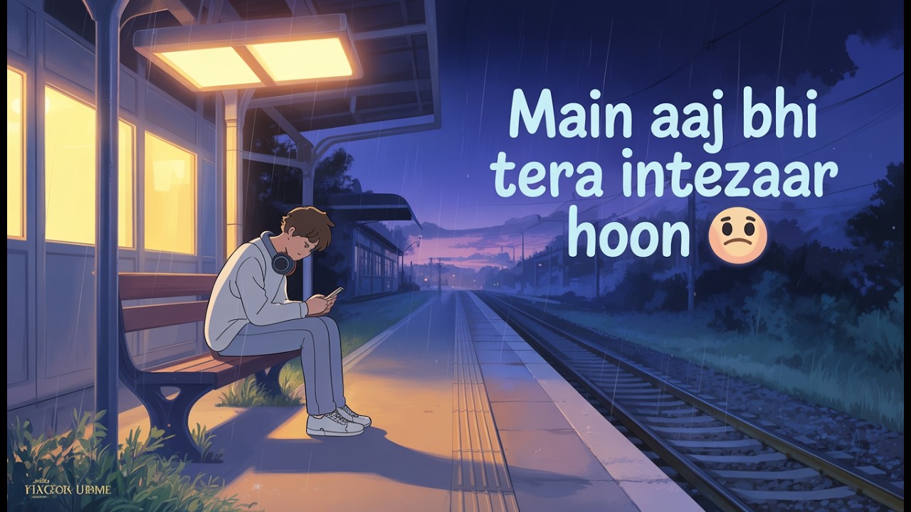 Main Aaj Bhi Tera Intezaar Hoon 💔 | Sad Hindi Lofi Song | Late Night Vibes