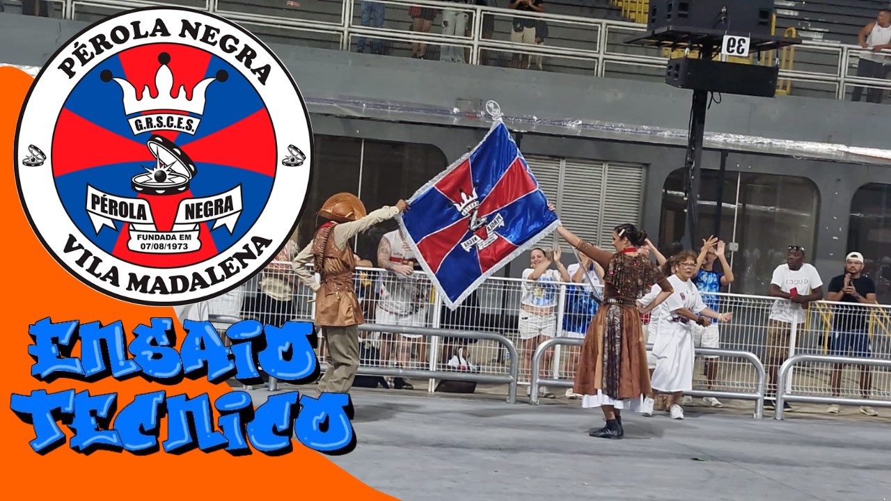 Ensaio Técnico da Pérola Negra 2026!!!