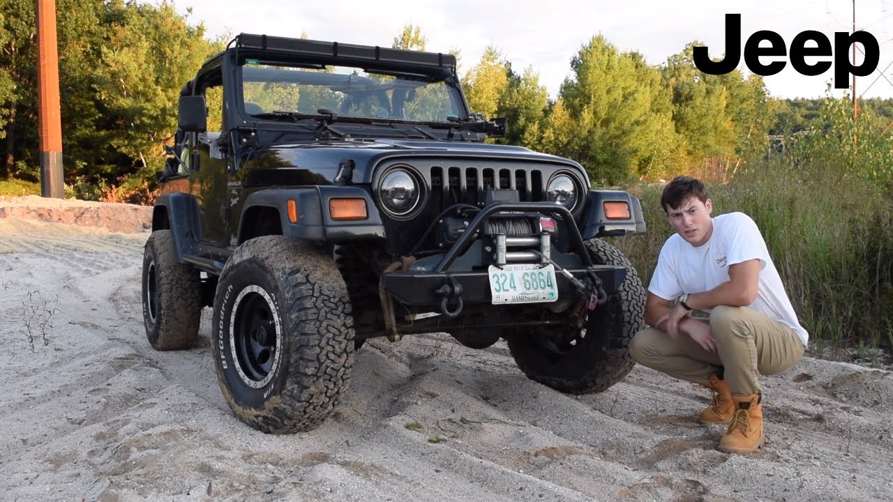 Обзор переднего бампера Jeep Wrangler Stubby