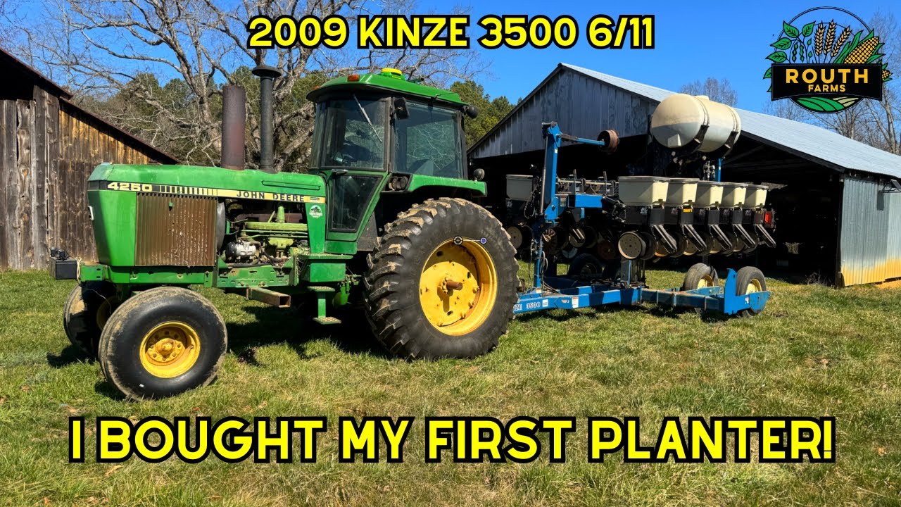 Я купил свою первую кукурузную сеялку | Kinze 3500 2009 6/11